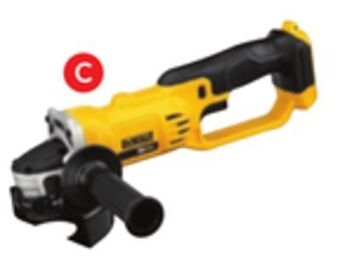 RONA Dewalt angle grinder offer