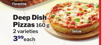 M & M Food Market Deep dish pizzas offer