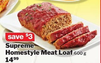 M & M Food Market Supreme homestyle meat loaf offer