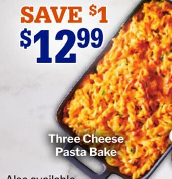 M & M Food Market Three cheese pasta bake offer