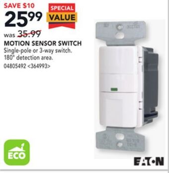 RONA Eaton motion sensor switch offer