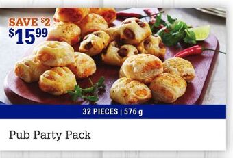 M & M Food Market Pub party pack offer