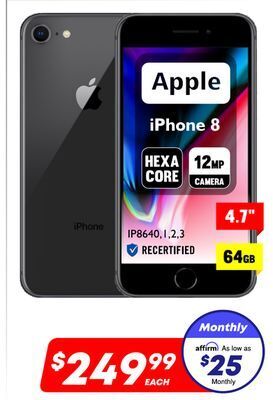 Factory Direct Apple 4.7 iphone 8 64 gb offer