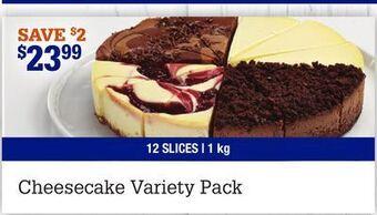 M & M Food Market Cheesecake offer