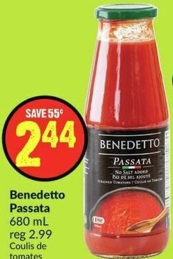 FreshCo Benedetto Passata 680 mL offer