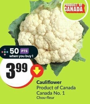 FreshCo Cauliflower offer