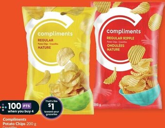 FreshCo Compliments Potato Chips 200 g offer