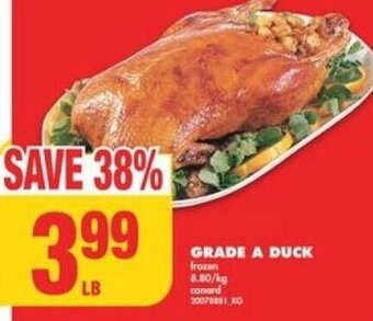 No Frills GRADE A DUCK offer