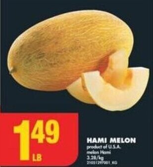 No Frills HAMI MELON offer