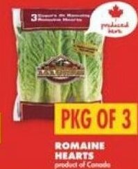 No Frills ROMAINE HEARTS offer