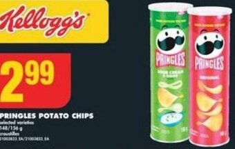 No Frills PRINGLES POTATO CHIPS offer