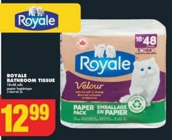 No Frills ROYALE BATHROOM TISSUE offer