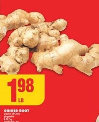 No Frills GINGER ROOT offer