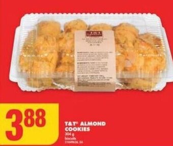 No Frills T&T ALMOND COOKIES offer
