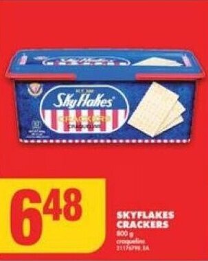 No Frills SKYFLAKES CRACKERS offer
