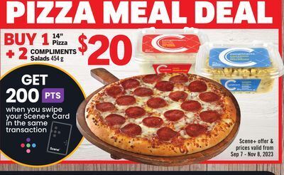 Foodland Pizza meal deal offer