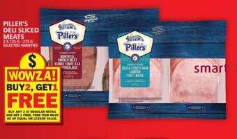 Food Basics PILLER'S DELI SLICED MEATS offer