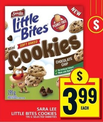 Food Basics SARA LEE LITTLE BITES COOKIES 195 G offer