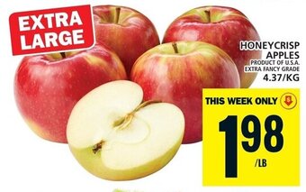 Food Basics HONEYCRISP APPLES offer