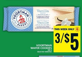 Food Basics VOORTMAN WAFER COOKIES offer