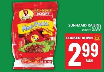 Food Basics SUN-MAID RAISINS offer