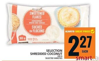 Food Basics SELECTION SHREDDED COCONUT offer