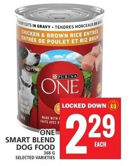 Food Basics ONE SMART BLEND DOG FOOD offer