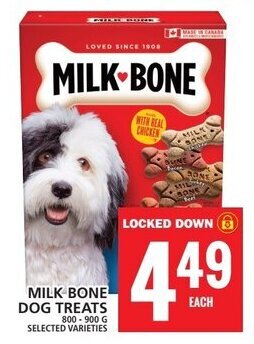 Food Basics MILK BONE DOG TREATS offer