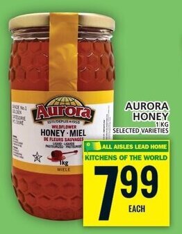 Food Basics AURORA HONEY offer
