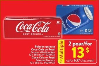 Walmart Coca-Cola or Pepsi offer