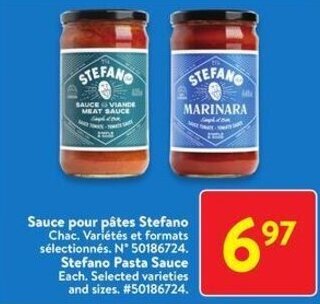 Walmart Stefano Pasta Sauce offer