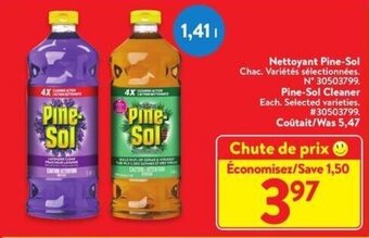 Walmart Pine-Sol Cleaner offer