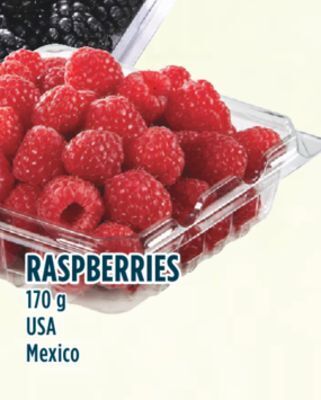 Marché Adonis Raspberries offer