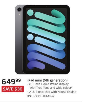 The Source Apple ipad mini (6th generation) offer