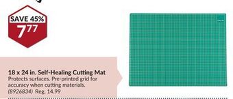 Princess Auto 18 x 24 in. self-healing cutting mat offer