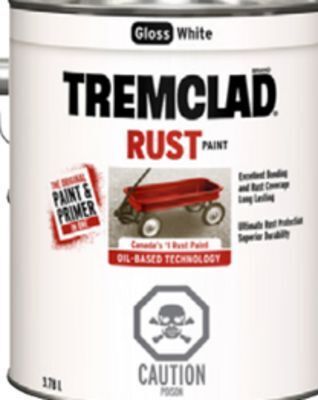 Princess Auto Gloss black rust paints offer