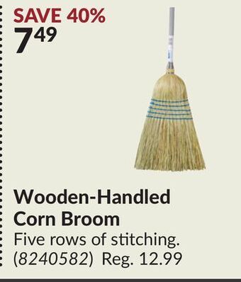 Princess Auto Wooden-handled corn broom offer