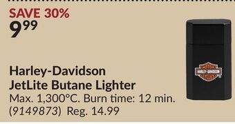 Princess Auto Harley-davidson jetlite butane lighter offer