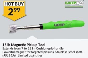 Princess Auto Grip 15 lb magnetic pickup tool offer