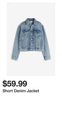 H&M Short denim jacket offer