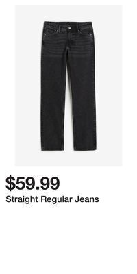 H&M Straight regular jeans offer