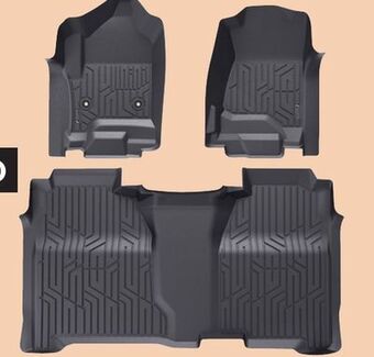Princess Auto 3 pc gmc sierra/chevrolet silverado 2014-18 floor liner sets offer