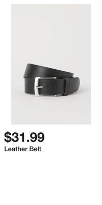 H&M Leather belt offer