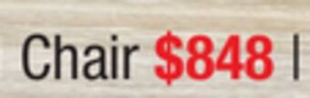 Bad Boy Superstore Chair offer