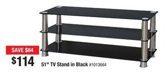 Bad Boy Superstore 51 tv stand in black offer