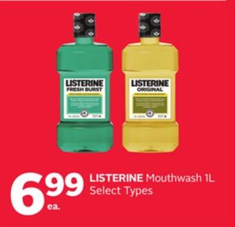 Rexall Listerine mouthwash offer