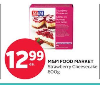 Rexall M & m food market strawberry cheesecake offer