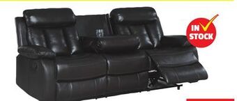 Bad Boy Superstore Leather look reclining sofa offer