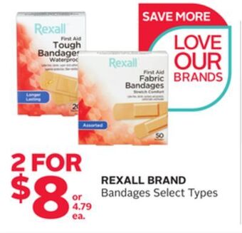 Rexall Rexall brand bandages offer