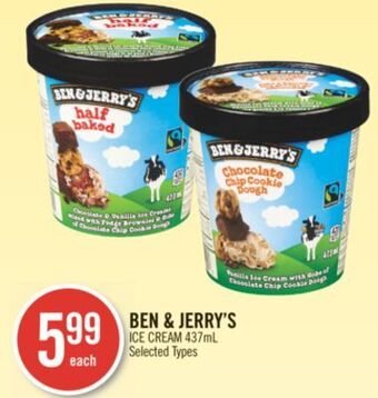 Shoppers Drug Mart Ben & jerry's ice cream offer